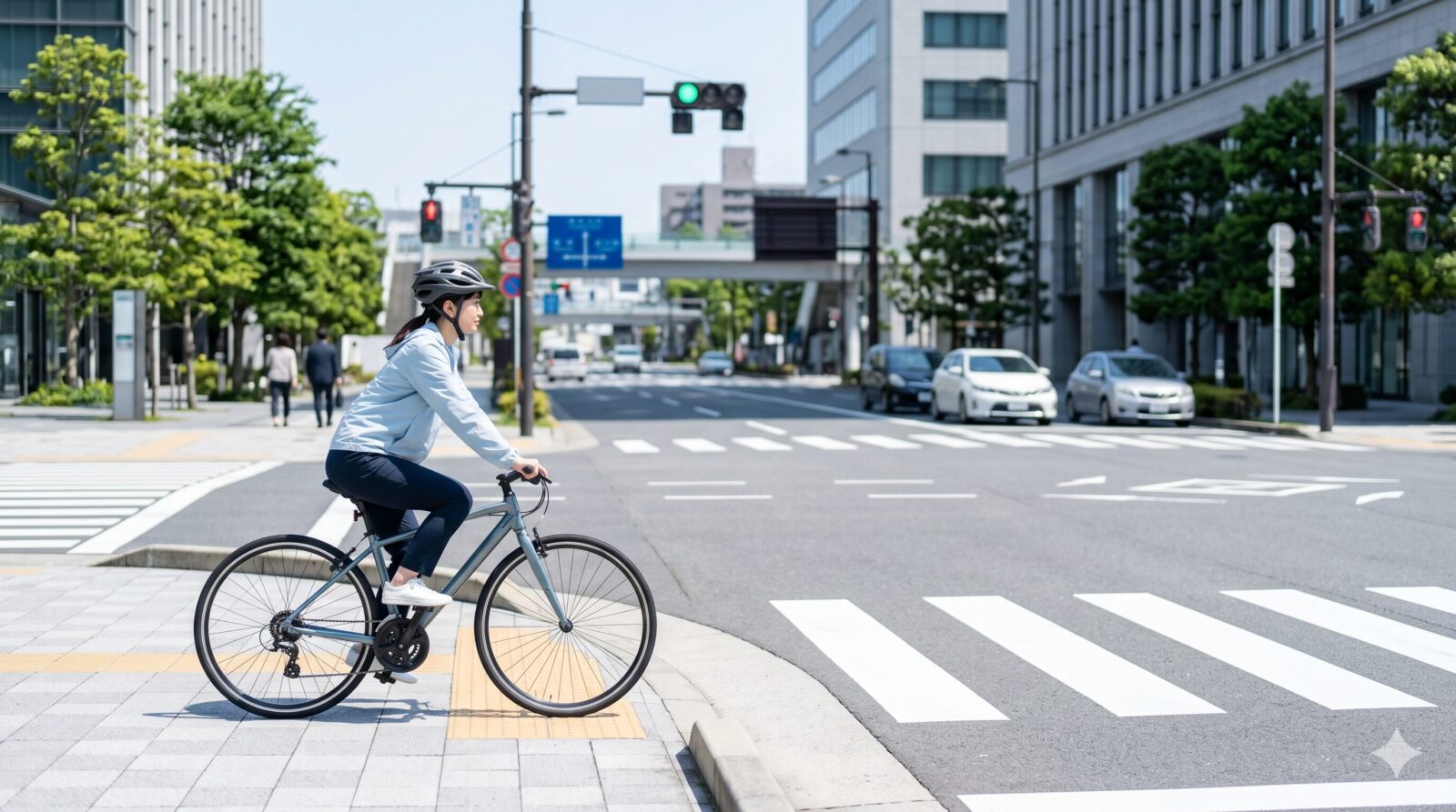 自転車 二段階右折 どこで 待つ