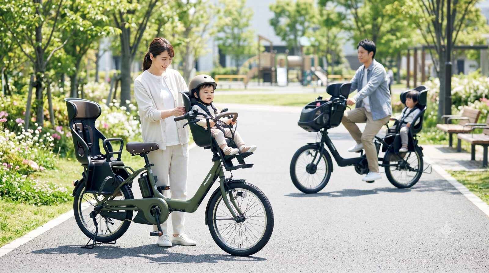 ヤマハ パナソニック 電動自転車 比較 子供乗せ