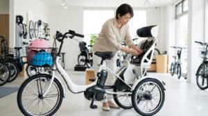 電動自転車 三輪 子供乗せ