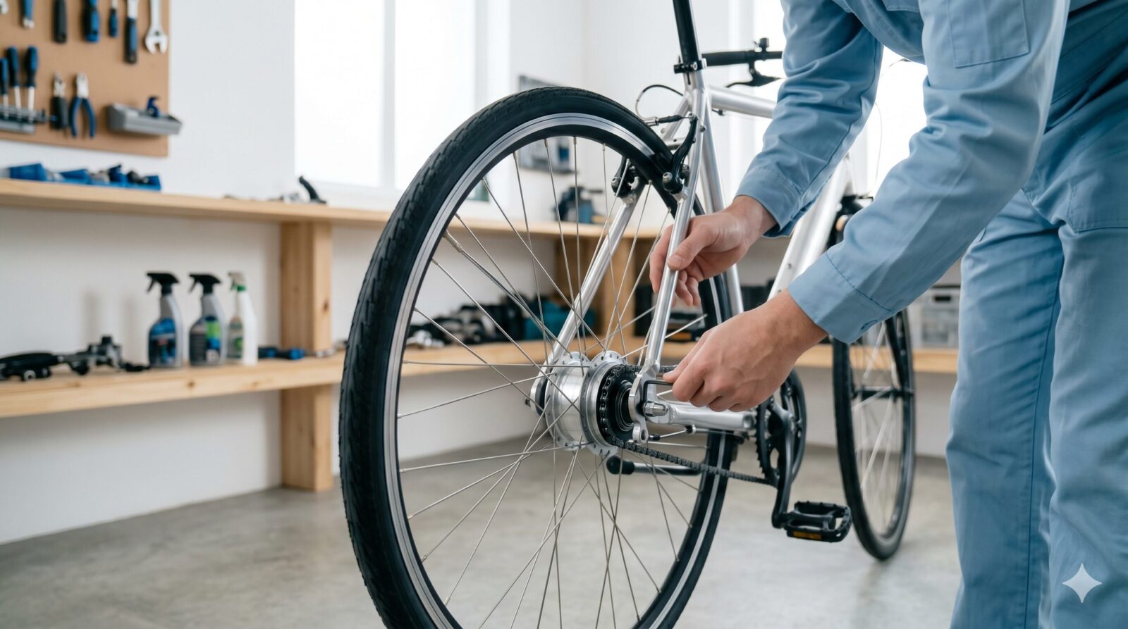 自転車 後 輪 ブレーキ かかったまま