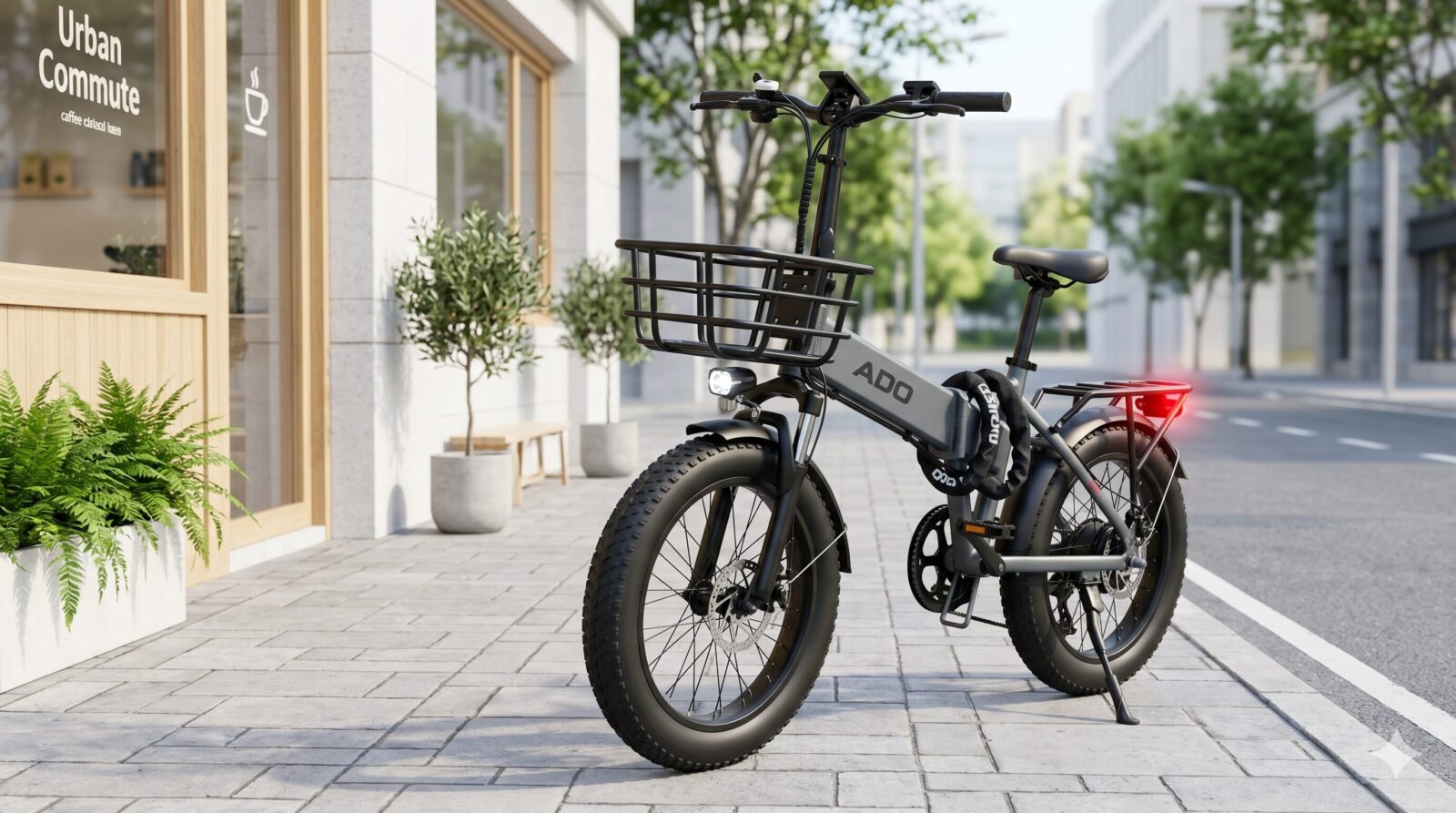 ADO 電動自転車 カスタム