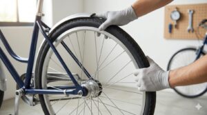 自転車 後 輪 ガタガタ 直し 方